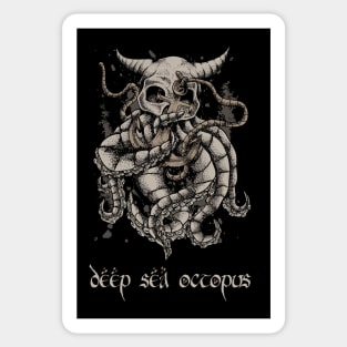 Deep Sea Octopus Sticker